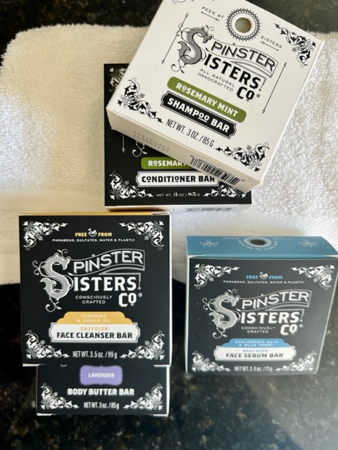 Spinster Sisters goods are great solids for zero-waste travel.