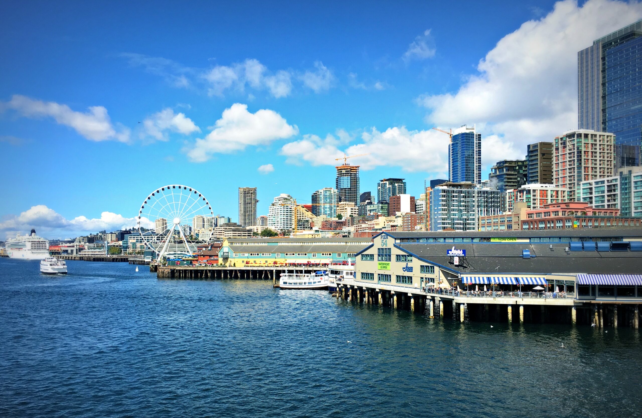 A view of the Seattle waterfront