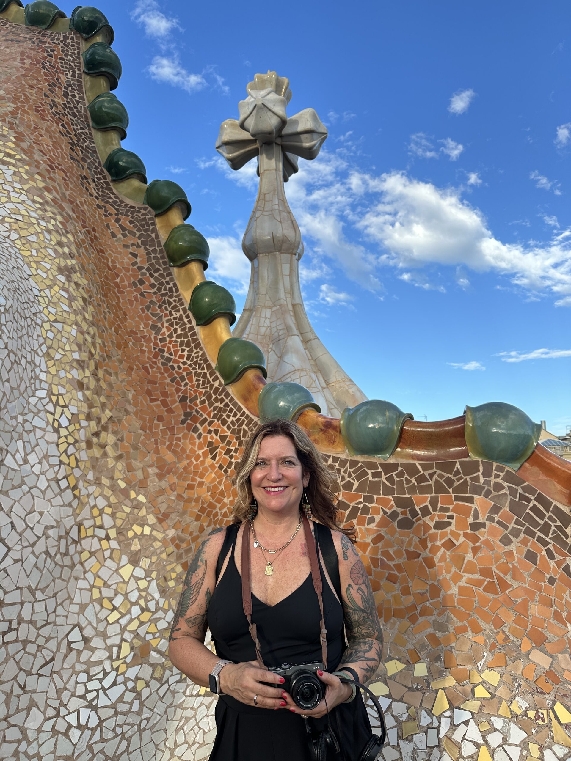 heather at Gaudi